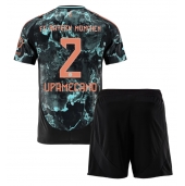 Bayern Munich Dayot Upamecano #2 Uit tenue Kids 2024-25 Korte Mouwen (+ broek)