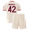 Bayern Munich Jamal Musiala #42 Derde tenue Kids 2024-25 Korte Mouwen (+ broek)