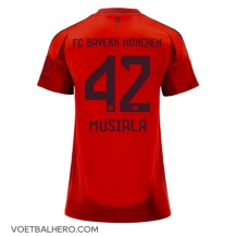 Bayern Munich Jamal Musiala #42 Thuis tenue Dames 2024-25 Korte Mouwen