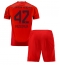 Bayern Munich Jamal Musiala #42 Thuis tenue Kids 2024-25 Korte Mouwen (+ broek)