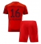 Bayern Munich Joao Palhinha #16 Thuis tenue Kids 2024-25 Korte Mouwen (+ broek)