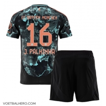 Bayern Munich Joao Palhinha #16 Uit tenue Kids 2024-25 Korte Mouwen (+ broek)