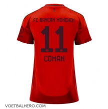 Bayern Munich Kingsley Coman #11 Thuis tenue Dames 2024-25 Korte Mouwen