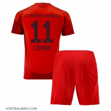 Bayern Munich Kingsley Coman #11 Thuis tenue Kids 2024-25 Korte Mouwen (+ broek)