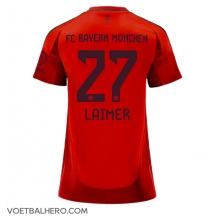 Bayern Munich Konrad Laimer #27 Thuis tenue Dames 2024-25 Korte Mouwen