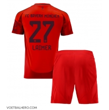 Bayern Munich Konrad Laimer #27 Thuis tenue Kids 2024-25 Korte Mouwen (+ broek)