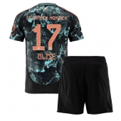 Bayern Munich Michael Olise #17 Uit tenue Kids 2024-25 Korte Mouwen (+ broek)