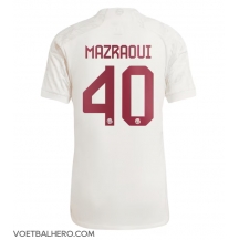 Bayern Munich Noussair Mazraoui #40 Derde tenue 2023-24 Korte Mouwen