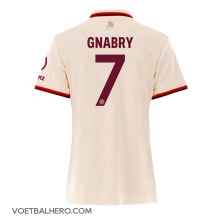 Bayern Munich Serge Gnabry #7 Derde tenue Dames 2024-25 Korte Mouwen