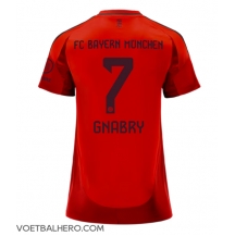 Bayern Munich Serge Gnabry #7 Thuis tenue Dames 2024-25 Korte Mouwen