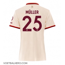 Bayern Munich Thomas Muller #25 Derde tenue Dames 2024-25 Korte Mouwen