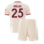 Bayern Munich Thomas Muller #25 Derde tenue Kids 2024-25 Korte Mouwen (+ broek)