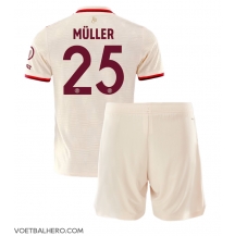 Bayern Munich Thomas Muller #25 Derde tenue Kids 2024-25 Korte Mouwen (+ broek)