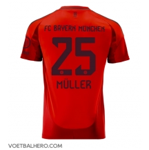 Bayern Munich Thomas Muller #25 Thuis tenue 2024-25 Korte Mouwen