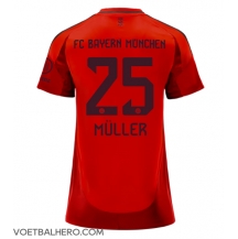 Bayern Munich Thomas Muller #25 Thuis tenue Dames 2024-25 Korte Mouwen