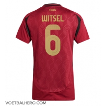 België Axel Witsel #6 Thuis tenue Dames EK 2024 Korte Mouwen