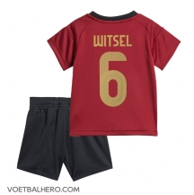 België Axel Witsel #6 Thuis tenue Kids EK 2024 Korte Mouwen (+ broek)