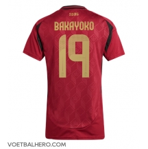 België Johan Bakayoko #19 Thuis tenue Dames EK 2024 Korte Mouwen