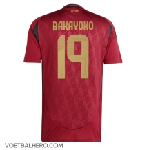 België Johan Bakayoko #19 Thuis tenue EK 2024 Korte Mouwen