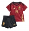 België Johan Bakayoko #19 Thuis tenue Kids EK 2024 Korte Mouwen (+ broek)