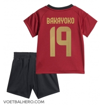 België Johan Bakayoko #19 Thuis tenue Kids EK 2024 Korte Mouwen (+ broek)