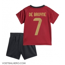 België Kevin De Bruyne #7 Thuis tenue Kids EK 2024 Korte Mouwen (+ broek)