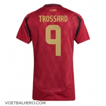 België Leandro Trossard #9 Thuis tenue Dames EK 2024 Korte Mouwen