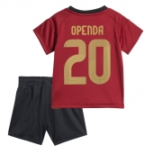 België Lois Openda #20 Thuis tenue Kids EK 2024 Korte Mouwen (+ broek)