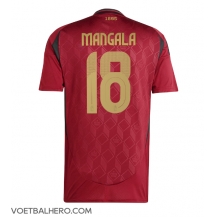 België Orel Mangala #18 Thuis tenue EK 2024 Korte Mouwen