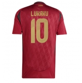 België Romelu Lukaku #10 Thuis tenue EK 2024 Korte Mouwen