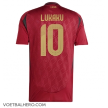 België Romelu Lukaku #10 Thuis tenue EK 2024 Korte Mouwen