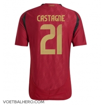 België Timothy Castagne #21 Thuis tenue EK 2024 Korte Mouwen