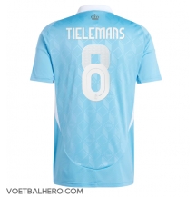 België Youri Tielemans #8 Uit tenue EK 2024 Korte Mouwen