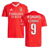 Benfica Arthur Cabral #9 Thuis tenue 2024-25 Korte Mouwen