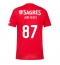 Benfica Joao Neves #87 Thuis tenue 2024-25 Korte Mouwen