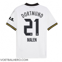 Borussia Dortmund Donyell Malen #21 Derde tenue 2024-25 Korte Mouwen