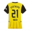 Borussia Dortmund Donyell Malen #21 Thuis tenue Dames 2024-25 Korte Mouwen