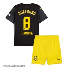 Borussia Dortmund Felix Nmecha #8 Uit tenue Kids 2024-25 Korte Mouwen (+ broek)