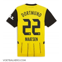 Borussia Dortmund Ian Maatsen #22 Thuis tenue 2024-25 Korte Mouwen