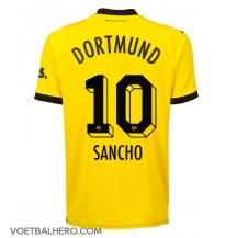 Borussia Dortmund Jadon Sancho #10 Thuis tenue 2023-24 Korte Mouwen