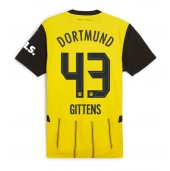 Borussia Dortmund Jamie Bynoe-Gittens #43 Thuis tenue 2024-25 Korte Mouwen