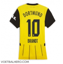 Borussia Dortmund Julian Brandt #10 Thuis tenue Dames 2024-25 Korte Mouwen