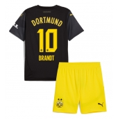 Borussia Dortmund Julian Brandt #10 Uit tenue Kids 2024-25 Korte Mouwen (+ broek)