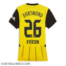 Borussia Dortmund Julian Ryerson #26 Thuis tenue Dames 2024-25 Korte Mouwen