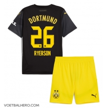 Borussia Dortmund Julian Ryerson #26 Uit tenue Kids 2024-25 Korte Mouwen (+ broek)