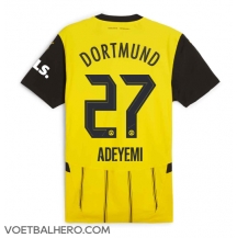 Borussia Dortmund Karim Adeyemi #27 Thuis tenue 2024-25 Korte Mouwen