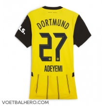 Borussia Dortmund Karim Adeyemi #27 Thuis tenue Dames 2024-25 Korte Mouwen