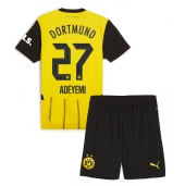 Borussia Dortmund Karim Adeyemi #27 Thuis tenue Kids 2024-25 Korte Mouwen (+ broek)