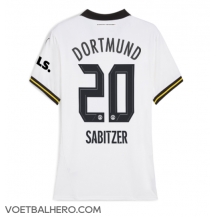 Borussia Dortmund Marcel Sabitzer #20 Derde tenue Dames 2024-25 Korte Mouwen