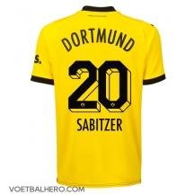 Borussia Dortmund Marcel Sabitzer #20 Thuis tenue 2023-24 Korte Mouwen